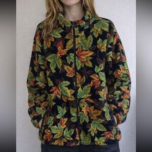 BEAUTIFUL VINTAGE WOMEN’S LARGE FALL FLEECE NORTHERN LIFESTYLES COAT